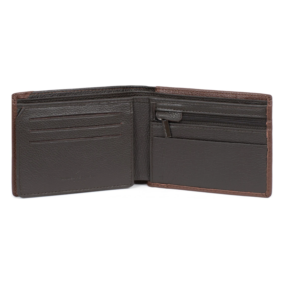 Portefeuille Italien Stop RFID Chocolat/marron Foncé 4 Portefeuille Italien Stop RFID Chocolat/marron Foncé – Image 2