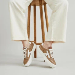 Faguo Baskets Homme à Plateforme WALNUT