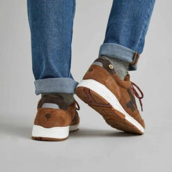 Faguo Baskets Homme OLIVE -MenCorner Boutique prod 29954 runnings camel suede suede olive 1920x1920 s 3396410 6 1140x1140