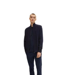 Tom Tailor Pull Zippé - Bleu Marine -MenCorner Boutique pull zippe 3396388 3 1140x1140