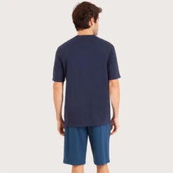 Pyjama Court Col Rond Homme Coton Bio -MenCorner Boutique pyjama court col rond homme coton bio 3541268 7192014 14 1140x1140