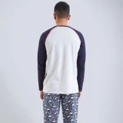 Athena Pyjama Long Col Rond Homme Family -MenCorner Boutique pyjama long col rond homme family 3541786 7193780 80 1140x1140