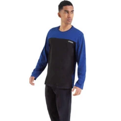 Athena Pyjama Long Col Rond Homme Nightwear