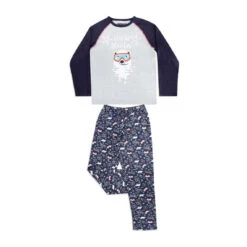 Athena Pyjama Long Col Rond Junior Unisexe Family