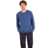 Pyjama Long Col T Homme Jersey