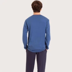 Pyjama Long Col T Homme Jersey -MenCorner Boutique pyjama long col t homme jersey 3541252 7191966 66 1140x1140