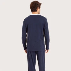 Pyjama Long Col V Homme Fait En France 7 Pyjama Long Col V Homme Fait En France -MenCorner Boutique pyjama long col v homme fait en france 3541216 7191856 56 1140x1140