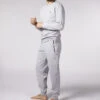 Pyjama Long Homme En Coton - Gris Chiné -MenCorner Boutique pyjama long homme 3397484 1140x1140