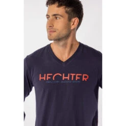 Pyjama Long Homme En Coton Bleu Marine/ Bleu à Carreaux -MenCorner Boutique pyjama long homme 3397520 2 1140x1140