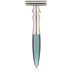Rasoir Classique Bleu Lame Sécurité