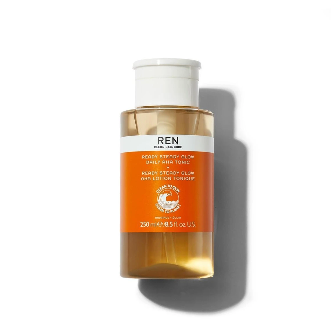 Ren Lotion Exfoliante Tonique Aux AHAs – Ready Steady Glow 250ml 4 Ren Lotion Exfoliante Tonique Aux AHAs – Ready Steady Glow 250ml – Image 2