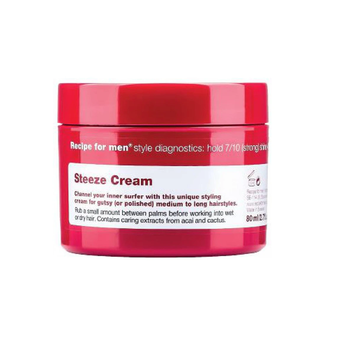 Crème Coiffante Tenue Forte 80ml 3 Crème Coiffante Tenue Forte 80ml