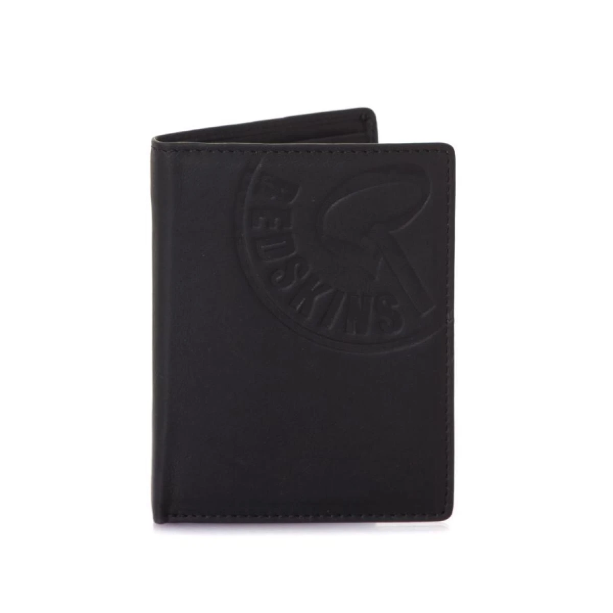 REDSKINS Portefeuille Electron En Cuir - Siglé Noir 3 REDSKINS Portefeuille Electron En Cuir - Siglé Noir