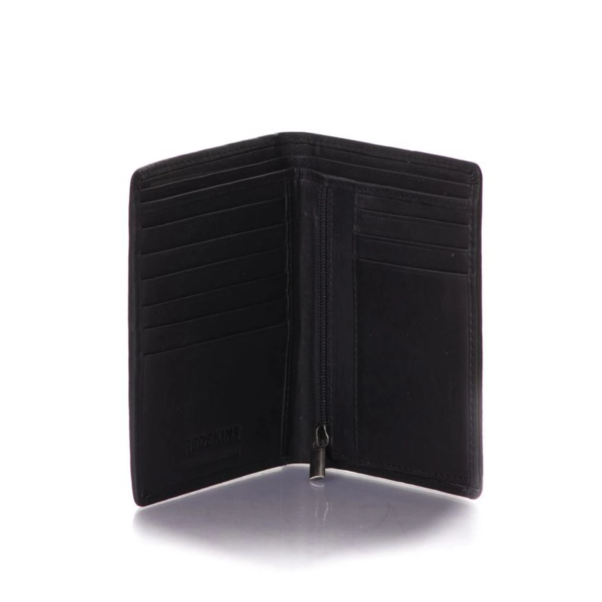 REDSKINS Portefeuille Electron En Cuir - Siglé Noir 4 REDSKINS Portefeuille Electron En Cuir - Siglé Noir – Image 2