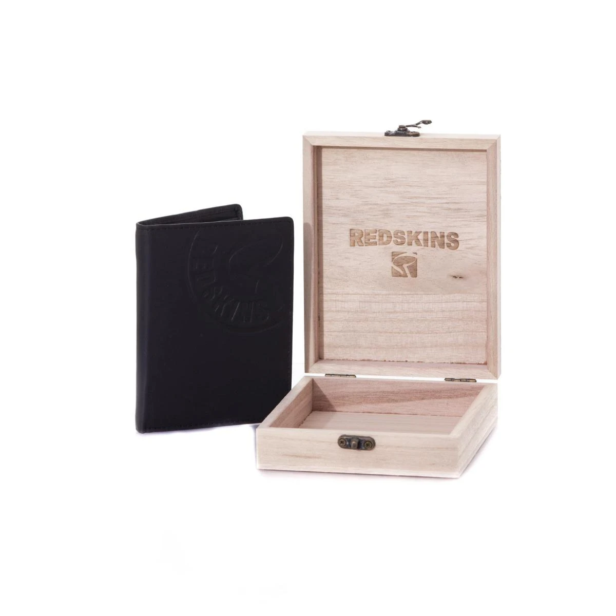 REDSKINS Portefeuille Electron En Cuir - Siglé Noir 5 REDSKINS Portefeuille Electron En Cuir - Siglé Noir – Image 3