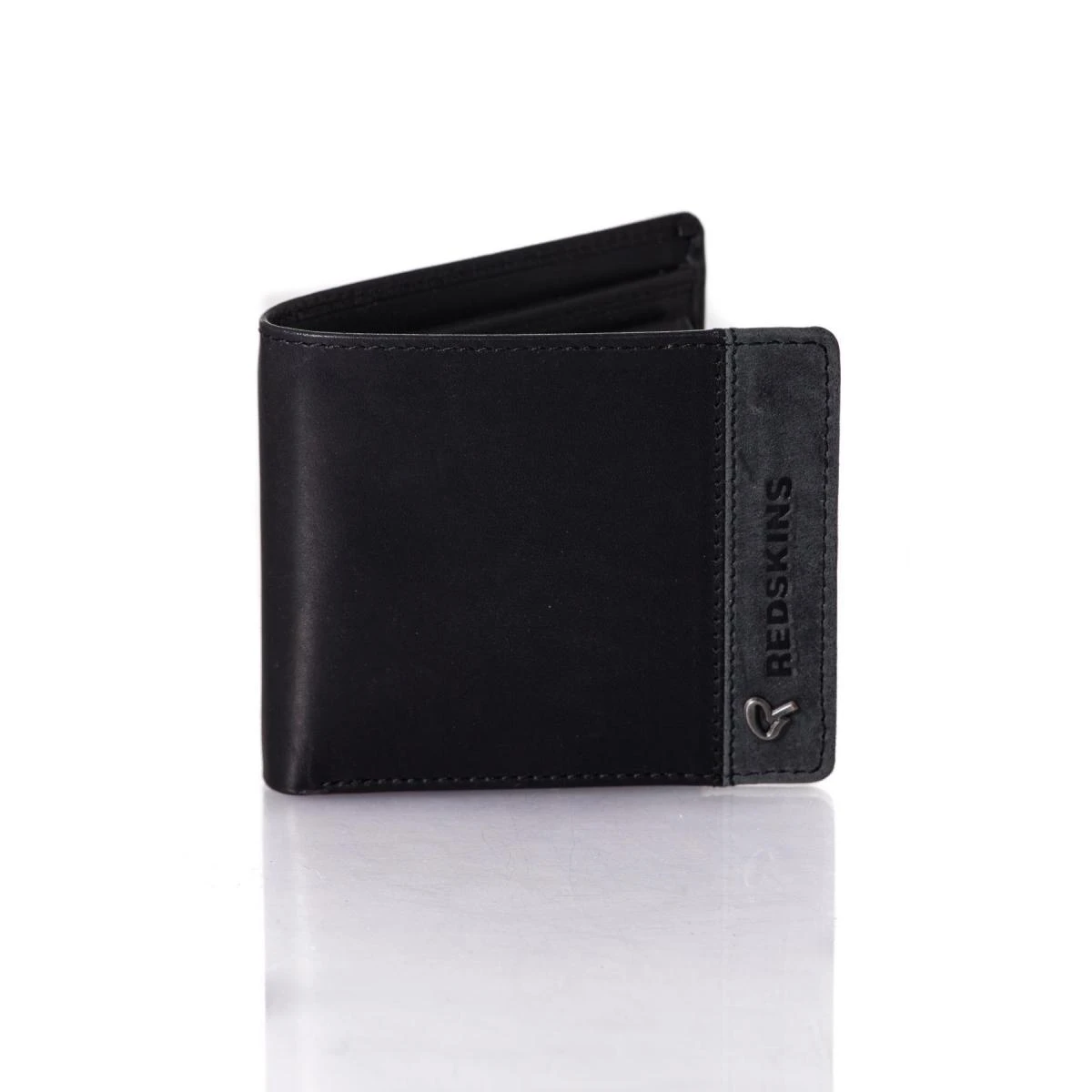 REDSKINS Portefeuille Face En Cuir - Siglé Noir 3 REDSKINS Portefeuille Face En Cuir - Siglé Noir