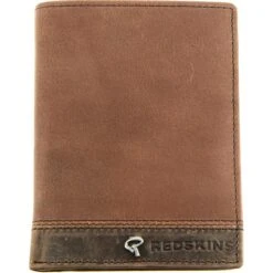 Portefeuille Homme Cuir Redskins - 2 Volets Marron