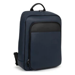 Hexagona Sac à Dos 15'' & A4 Bleu Nuit