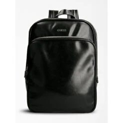 Sac à Dos Homme à Poche Plate Noir Scala