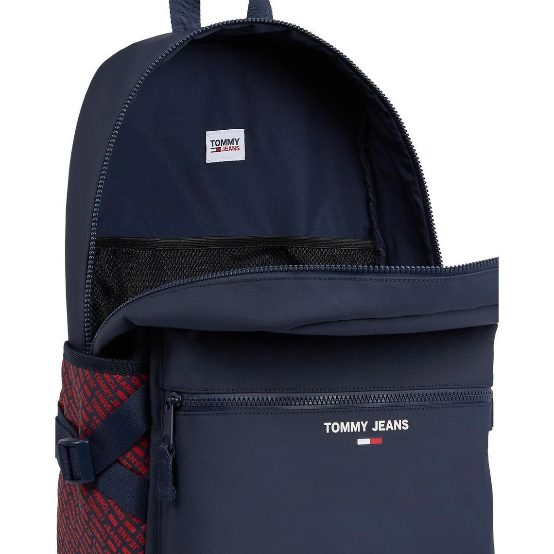Sac à Dos Bleu Avec Poche Zippée 4 Sac à Dos Bleu Avec Poche Zippée – Image 2