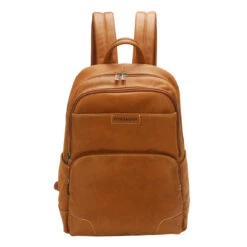 Sac A Dos Homme Arthur & Aston En Cuir Cognac
