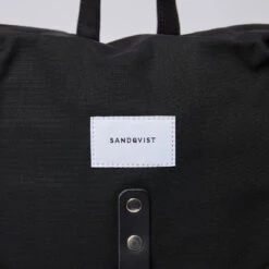 Sandqvist Sac à Dos Noir - ROALD -MenCorner Boutique sac a dos roald noir sandqvist sqa531 2 1140x1140