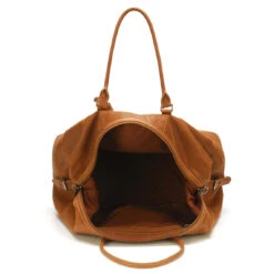 Sac De Voyage Homme Arthur & Aston En Cuir Cognac -MenCorner Boutique sac de voyage en cuir vachette pleine fleur semi aniline cognac 3351186 5 1140x1140