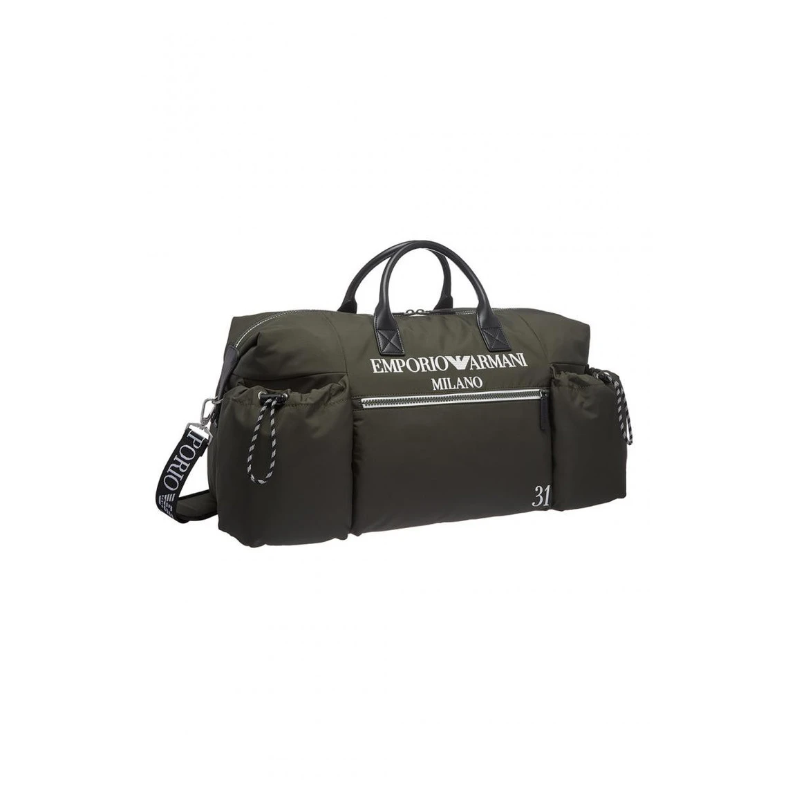 Emporio Armani Sac Tonneau Imprimé Logo 3 Emporio Armani Sac Tonneau Imprimé Logo