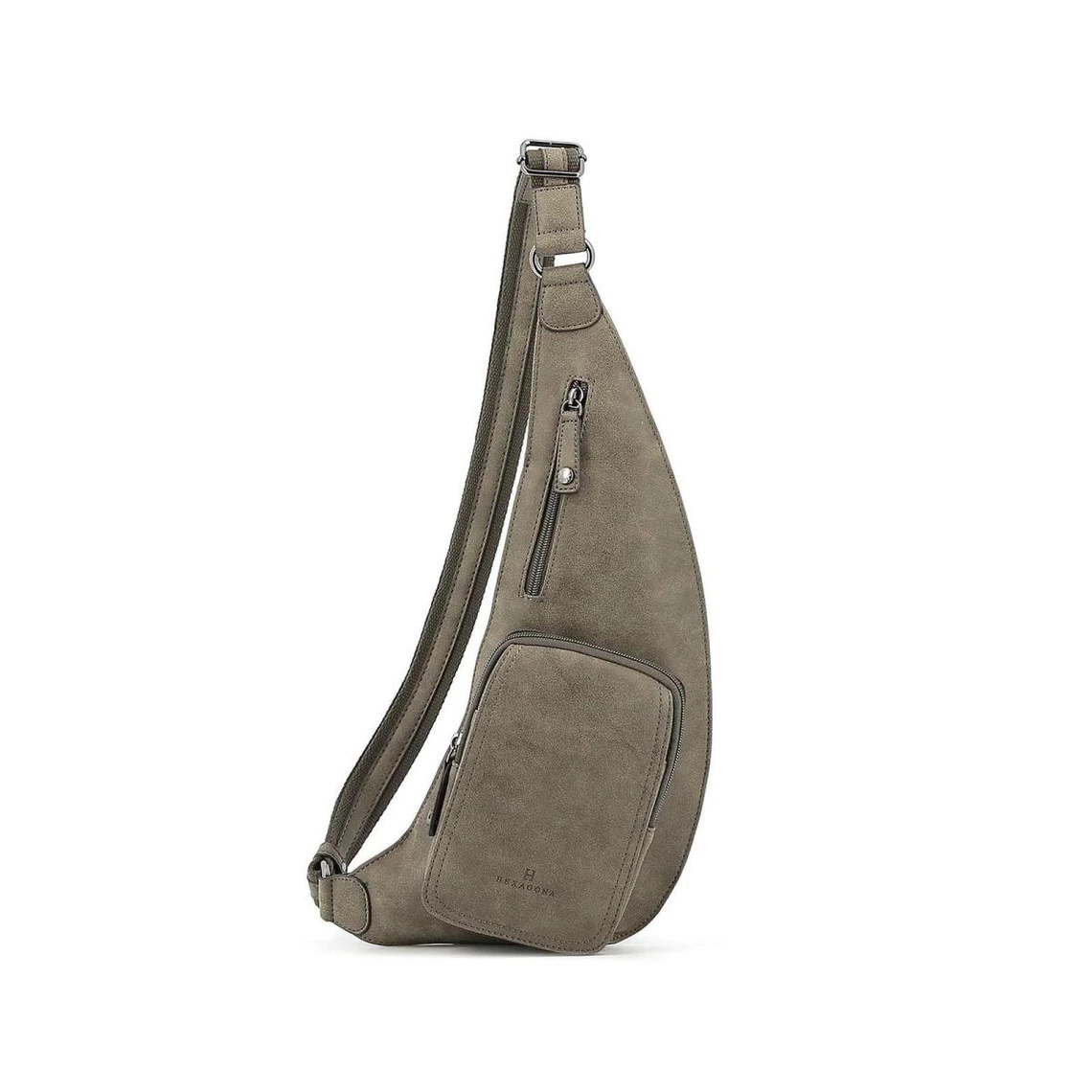 Hexagona Sac Monobretelle Taupe 3 Hexagona Sac Monobretelle Taupe