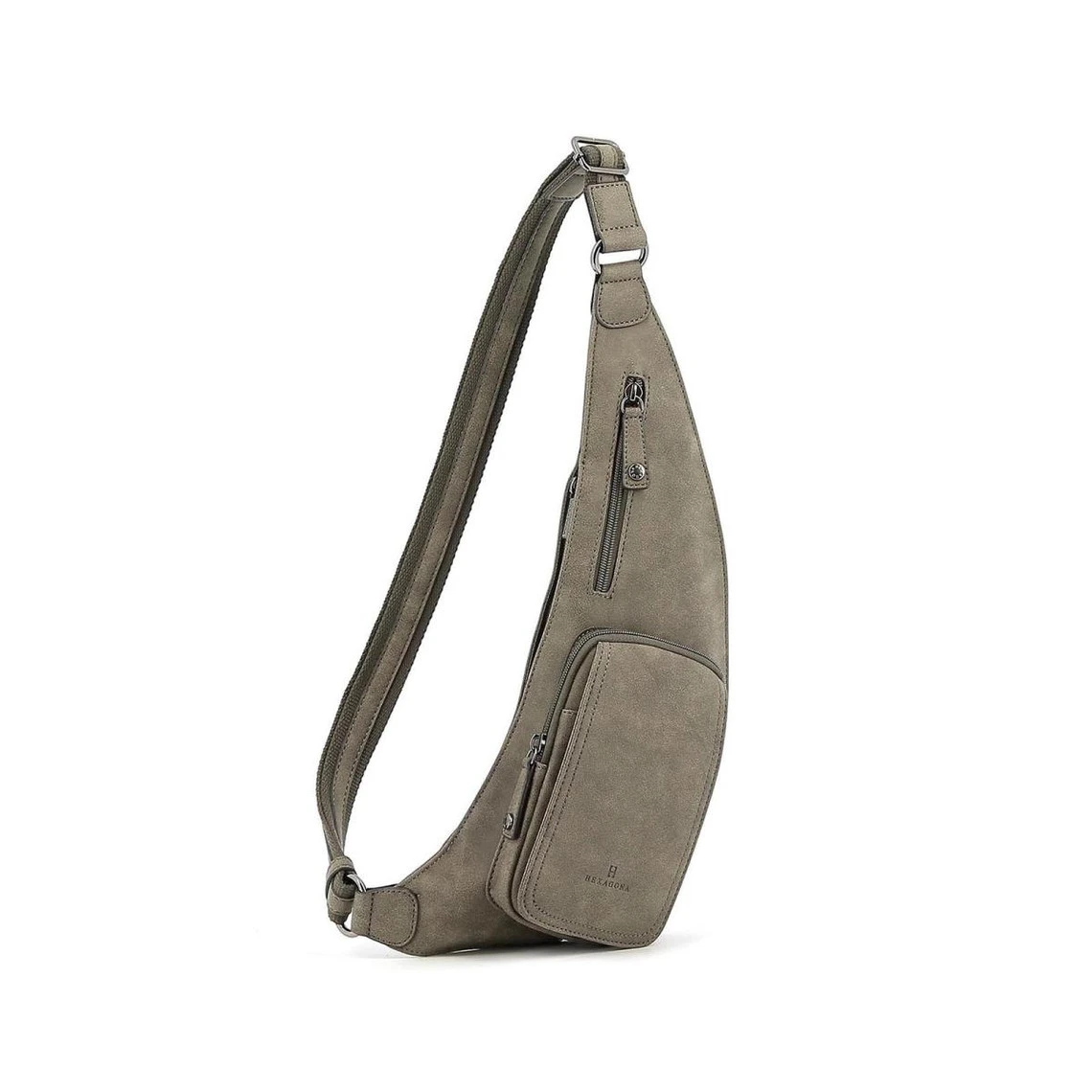 Hexagona Sac Monobretelle Taupe 4 Hexagona Sac Monobretelle Taupe – Image 2