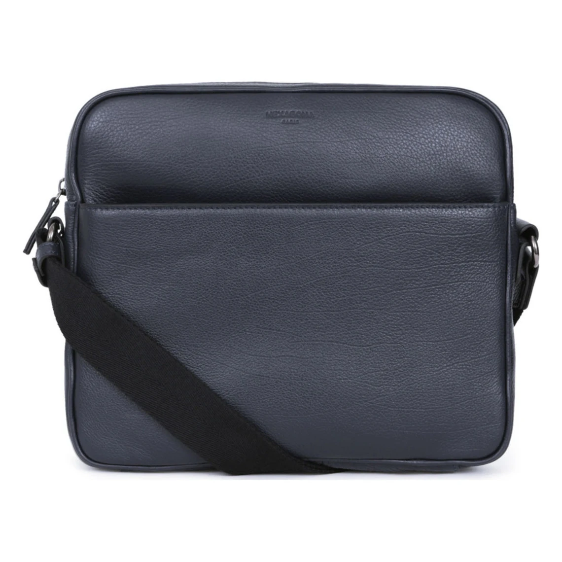 Hexagona Sac Reporter - Tablette - Cuir De Vachette - Marine - Encore 3 Hexagona Sac Reporter - Tablette - Cuir De Vachette - Marine - Encore