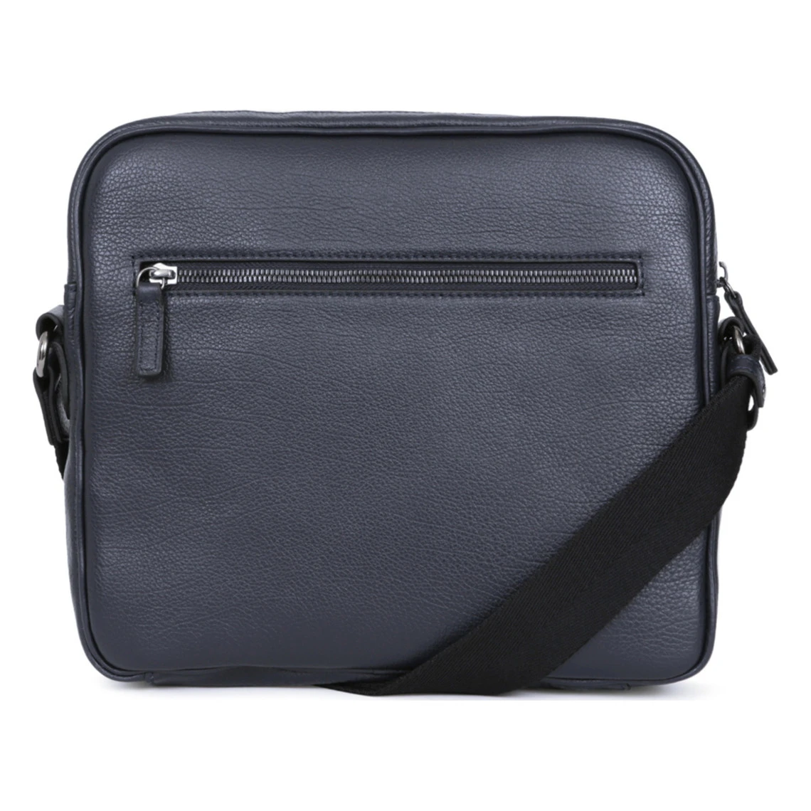 Hexagona Sac Reporter - Tablette - Cuir De Vachette - Marine - Encore 5 Hexagona Sac Reporter - Tablette - Cuir De Vachette - Marine - Encore – Image 3
