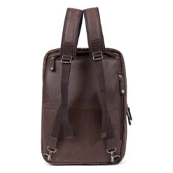 Hexagona Sac Transformable - 13" & A4 - Cuir De Vachette - Marron - Instinct -MenCorner Boutique sac transformable 13 et a4 cuir de vachette 3455796 6774024 24 1140x1140