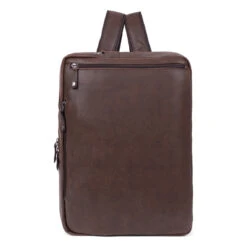 Hexagona Sac Transformable - 15" & A4 - Cuir De Vachette - Marron - Instinct -MenCorner Boutique sac transformable 15 et a4 cuir de vachette 3455794 6774008 8 1140x1140