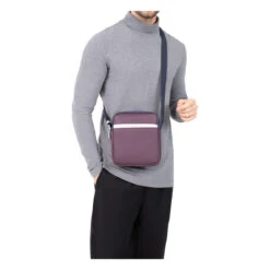 Hexagona Sacoche - Bordeaux/Multicolore - Master 13 Hexagona Sacoche - Bordeaux/Multicolore - Master -MenCorner Boutique sacoche 3455974 6775096 96 1140x1140