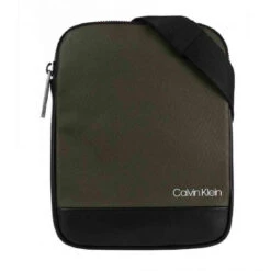 Sacoche Bandoulière Homme Vert Calvin Klein.