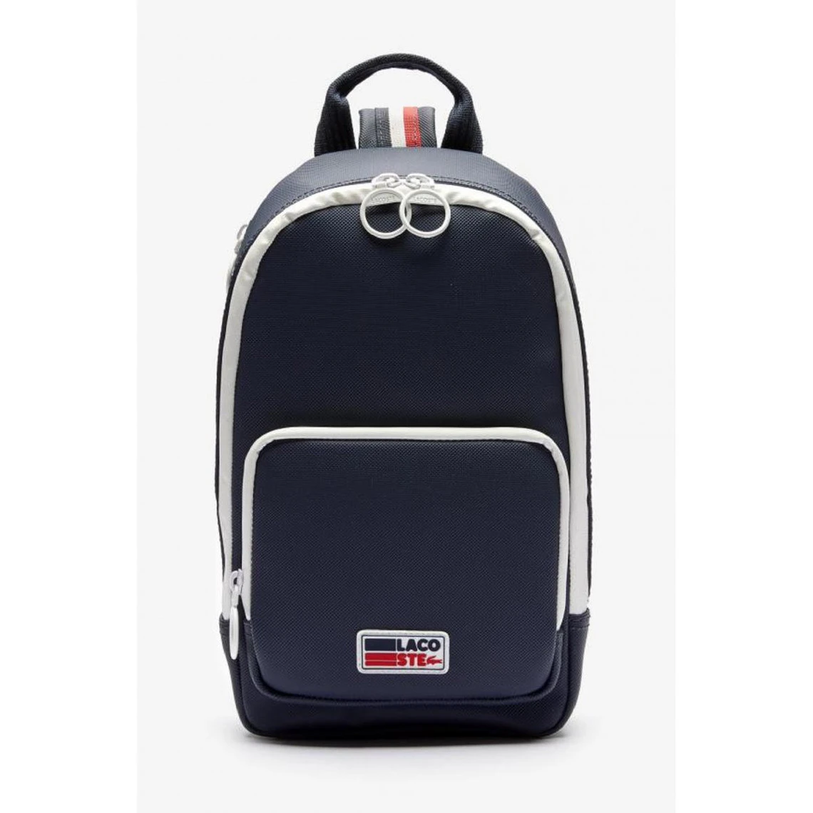 Sacoche En Toile Bleu LACOSTE 3 Sacoche En Toile Bleu LACOSTE