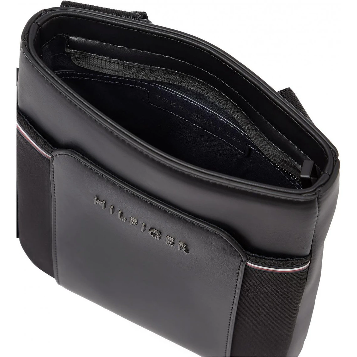 Sacoche Bandoulière Plate Noire 4 Sacoche Bandoulière Plate Noire – Image 2