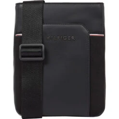 Sacoche Bandoulière Plate Noire