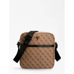 Sacoche Plate Jacquard Beige VEZZOLA