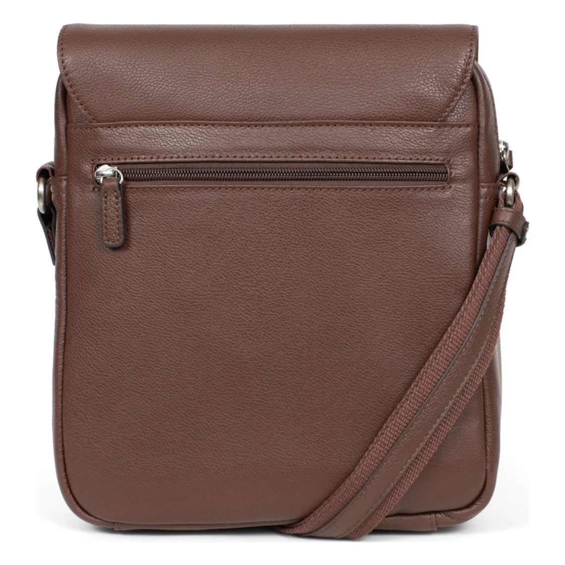 Hexagona Sacoche - Tablette - Cuir De Vachette - Chocolat - Confort 5 Hexagona Sacoche - Tablette - Cuir De Vachette - Chocolat - Confort – Image 3