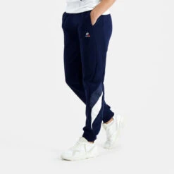 Le Coq Sportif Pantalon Mixte SAISON 1 Regular N°1 M Bleu Nuit -MenCorner Boutique saison 1 pant regular n1 m bleu nuit 3529302 1 1140x1140