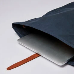 Sandqvist Sac à Dos DANTE - Marine Et Cuir Cognac -MenCorner Boutique sandqvist sac a dos dante 3474174 3 1140x1140