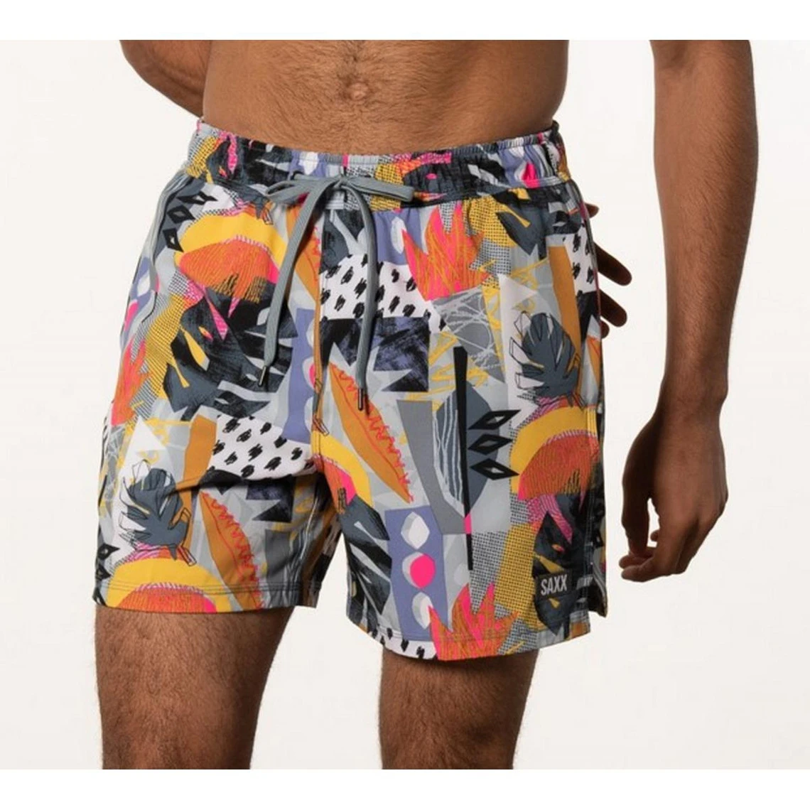 Maillot De Bain Oh Buoy 2n1 - Gris Saxx 4 Maillot De Bain Oh Buoy 2n1 - Gris Saxx – Image 2