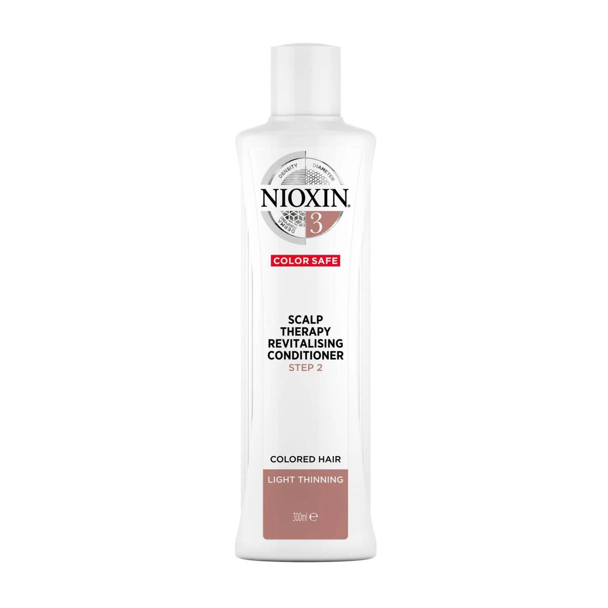 Nioxin Après Shampoing Densifiant System 3 - Cheveux Normaux à Fins Colorés 300 Ml