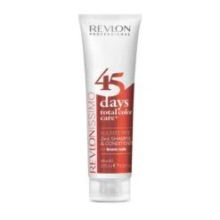 Revlon Professional Shampoing Et Après-Shampoing Protecteur De Couleur 2-en-1 45 Days - Brave Reds 275ml
