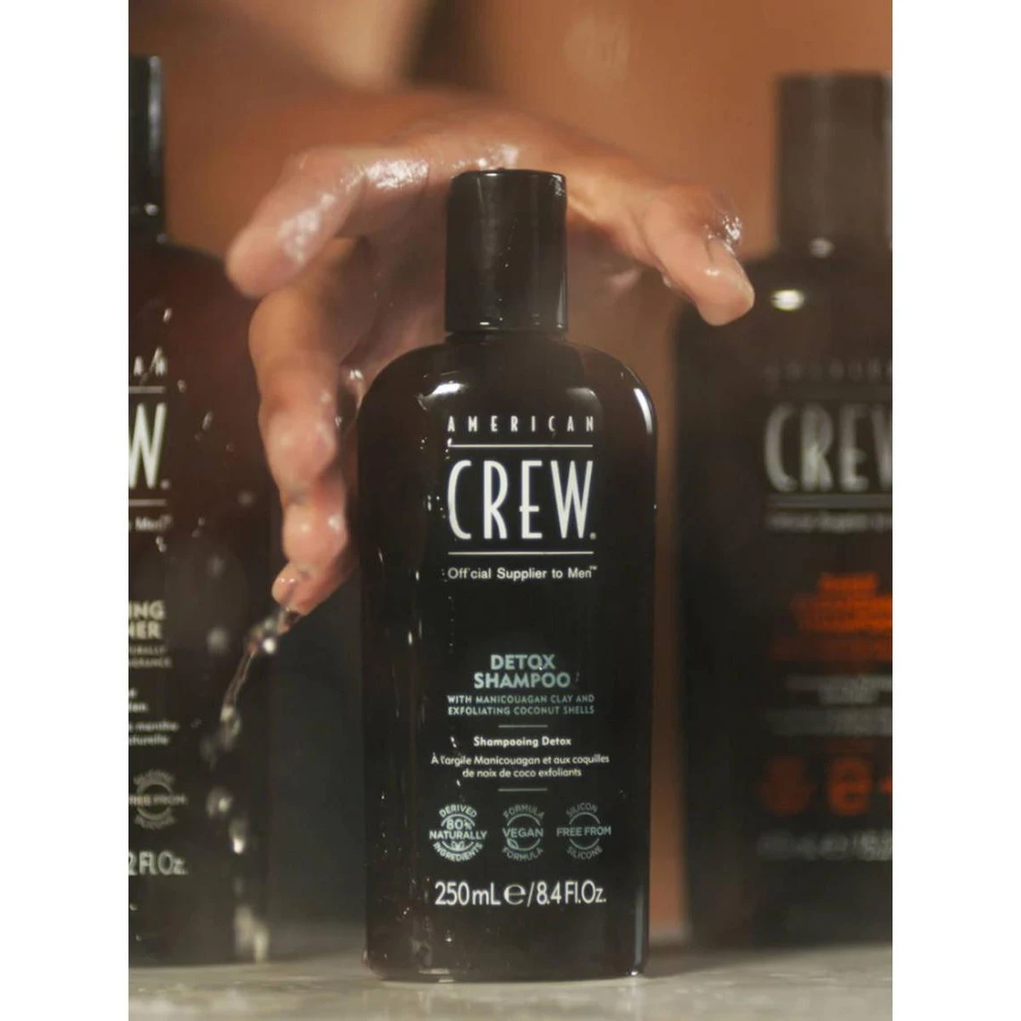 American Crew DETOX Shampoing Exfoliant Et Purifiant 1000 Ml 4 American Crew DETOX Shampoing Exfoliant Et Purifiant 1000 Ml – Image 2