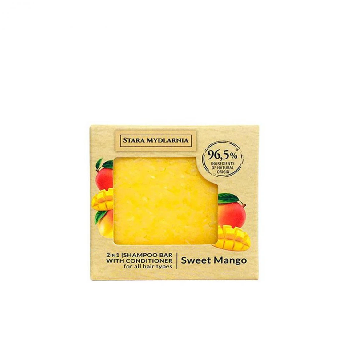 Shampoing Solide Avec Packaging Carton SWEET MANGO 3 Shampoing Solide Avec Packaging Carton SWEET MANGO