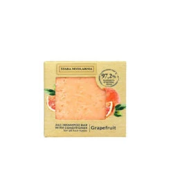 Shampoing Solide Avec Packaging En Carton GRAPEFRUIT