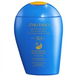 Lait Solaire Visage & Corps Shiseido SYNCHROSHIELD SPF 30 150 Ml